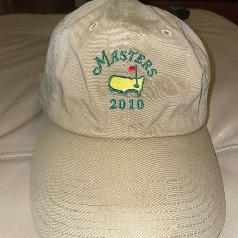 Masters 2010‎ golf hat adjustable back